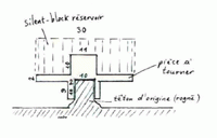 remontage origine support reservoir
