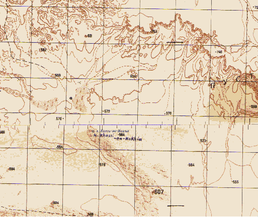 Hassi en Nahia carte Russe